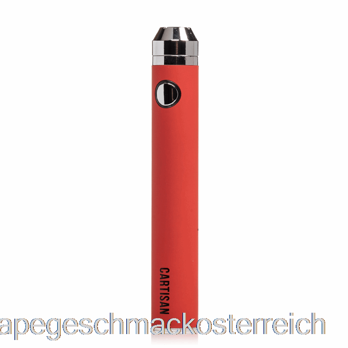 Cartisan Button VV 1300 510 Batterie Roter Vape-Geschmack